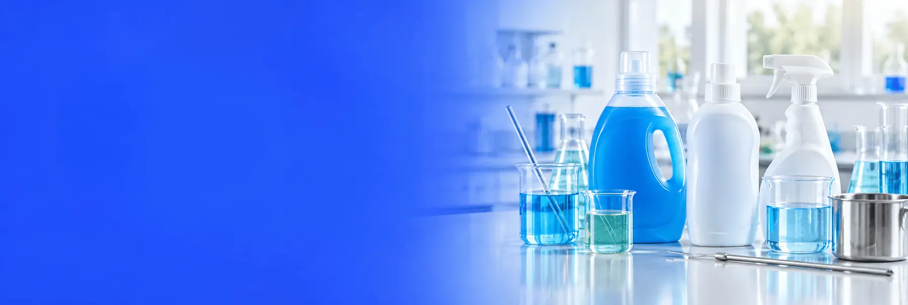 Detergent and cleaning product formulations for private label and industrial manufacturing