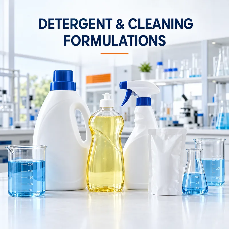 Detergent & Cleaning Formulation Services